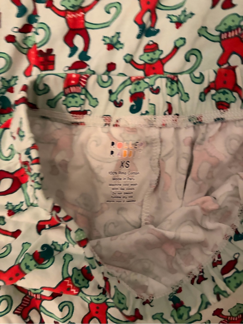 Roller Rabbit Christmas Pajamas - Picture 3 of 3